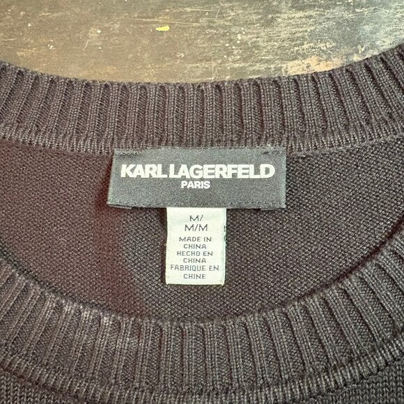 Karl Lagerfeld Paris perfume bottle Sweater - Picture 3 of 8
